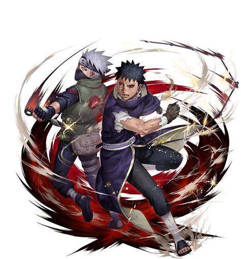 Adult Obito Kakashi Render 2 [u Ninja Blazing] By Maxiuchiha22 On Deviantart