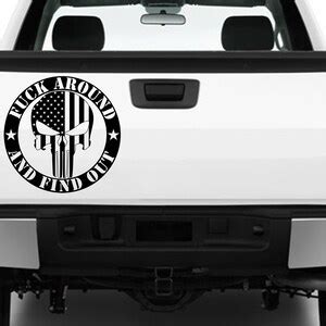 Fuck Around And Find Out Punisher Skull American Flag Freedom Military Trump Patriot FAFO