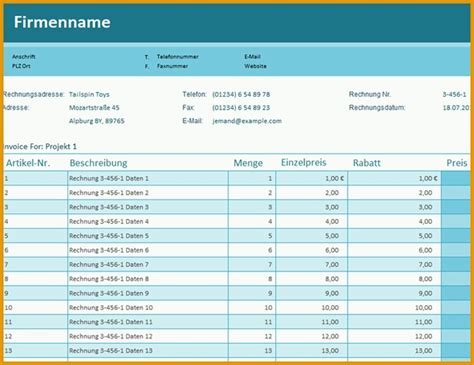 Faszinieren Empfohlene Excel Vorlagen Kostenlos Vorlagen Und Muster