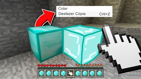 Podemos Copiar E Colar Qualquer Bloco No Minecraft 😍🤩 Youtube