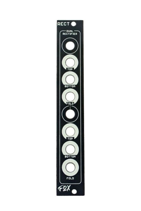 Rectifier Foxing Hour Modular Addict Synth Diy