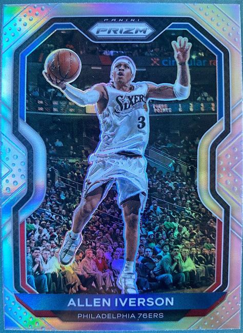 Allen Iverson Silver Prizm 19 Prices 2020 Panini Prizm