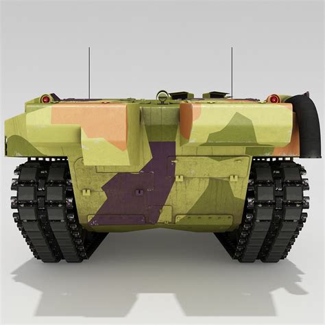 Stridsvagn 103瑞典主战坦克 3D模型 199 3ds lwo max ma c4d obj Free3D