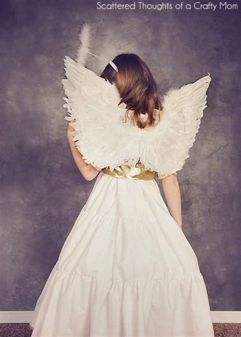 Diy Angel Costume Plus Tutorial And Pattern Scattered Thoughts Of A