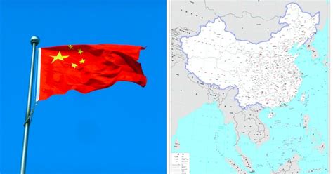 China Releases New Map With Disputed Territorial Claims Drawing