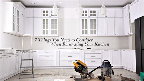 Things You Need To Consider When Renovating Your Kitchen The