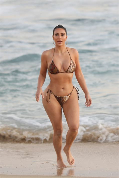 Kim Kardashian Sexy Bikini Set BTS 19 Photos The Fappening
