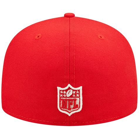 Men's New Era Red Kansas City Chiefs Super Bowl IV Pop Sweat 59FIFTY ...