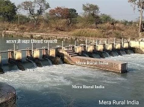 Canal Irrigation System In India Canalwaterdistribution YouTube