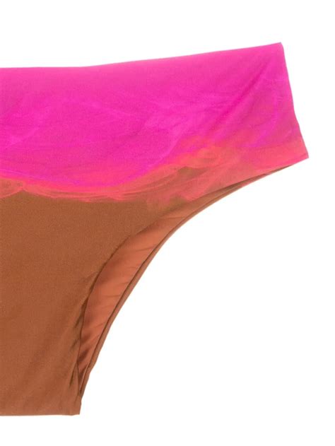 Lenny Niemeyer Abstract High Waisted Bikini Briefs Farfetch