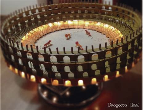 Modelado y Maqueta Coliseo Romano by Jessica Camargo at Coroflot.com