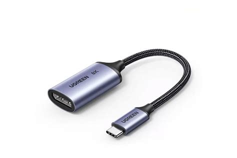 ᐉ Переходник UGREEN USB-C to DisplayPort CM654 Thunderbolt 4 Grey ...