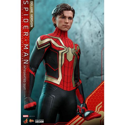 Hot Toys Spider Man Integrated Suit Deluxe Version Marvel S Spider Man No Way Home Figurine