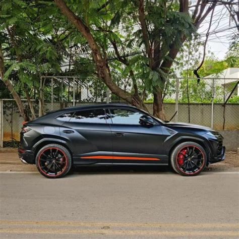 Actor Junior Ntrs Lamborghini Urus Graphite Capsule Suv Spotted In