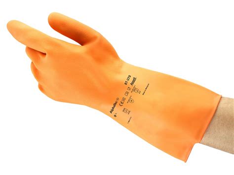 Mil Glove Thick In Long Chemical Resistant Gloves Em