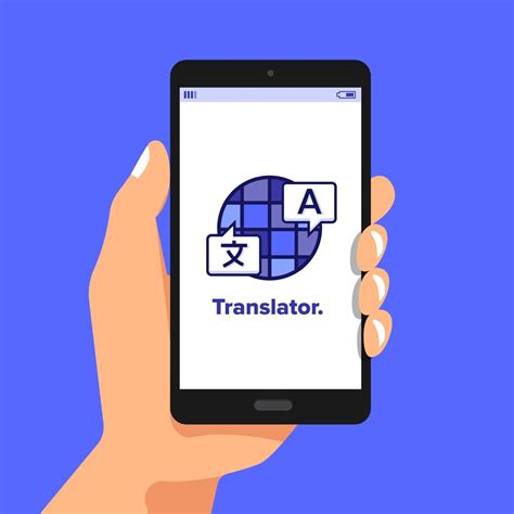 Using language translation app 2159403 Vector Art at Vecteezy