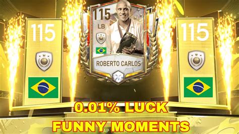 Fifa Mobile Pack Opening Ovr Roberto Carlos Football Gameplay