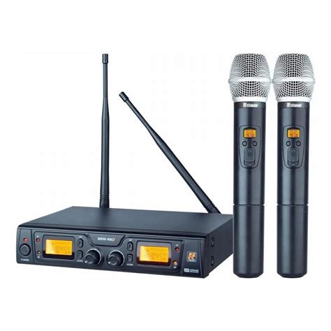 Microfone S fio Mão Single System UHF Staner SRW 48