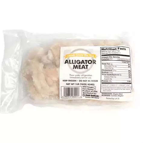 Alligator Tail Meat Nutrition Besto Blog