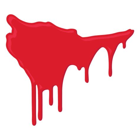 Blood Splatter Dripping Transparent Png And Svg Vector File