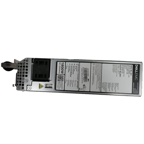 Dell Single Hot Plug Power Supply 1800W MM HLAC 200 240Vac Titanium R860 Dell Hong Kong
