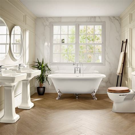 Johnson Suisse Colonial Ii Close Coupled Toilet Suite Bathroom