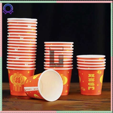 jual gelas cup kertas teapai tea pai tepai sangjit wedding  pakai