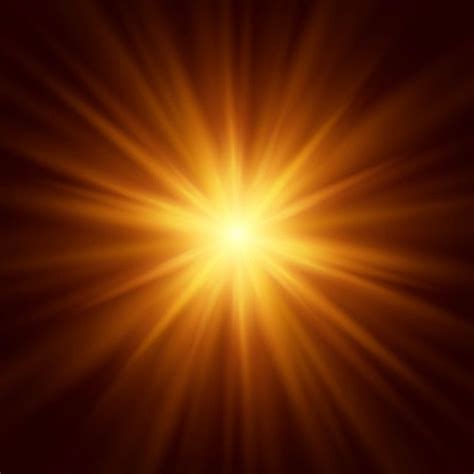 Premium Vector Gold Light Shining From Darkness Background In