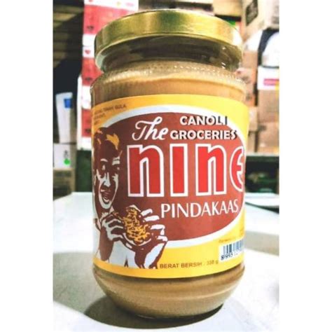 Jual SELAI KACANG NINE JAM 330 Gr Peanut Butter THE NINE PINDAKAAS