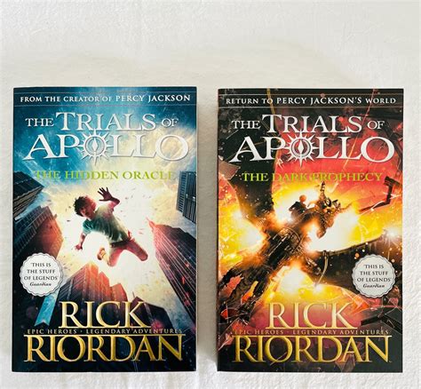 orginal The trials of Apollo The hidden Oracle The dark prophecy Percy Jackson Series, Hobbies ...