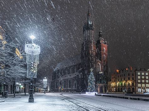 Different faces of St. Mary's Church in Krakow on Behance