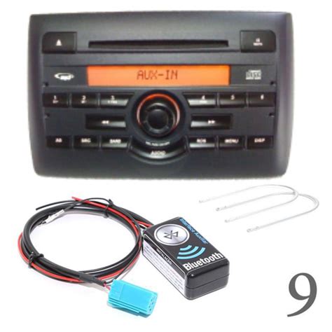 Interface Bluetooth Auxiliar Fiat Para Radio Cd No Shoptime