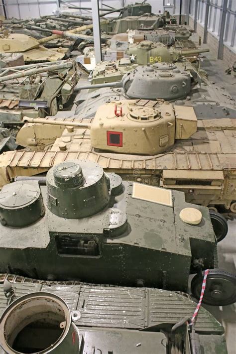 Vintage Military Tanks Stock Photo Image Of Tracks 182493304