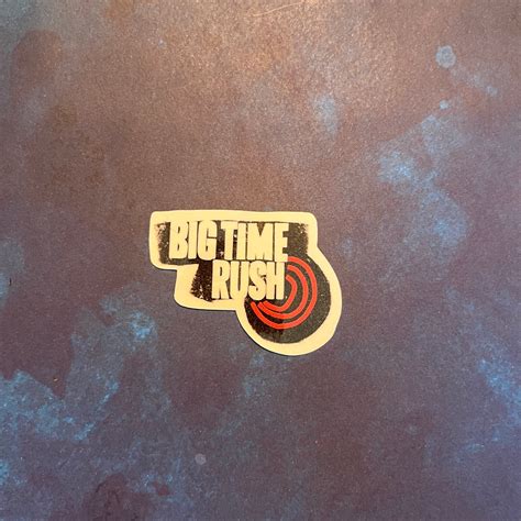 Big Time Rush Logo Sticker Big Time Rush - Etsy