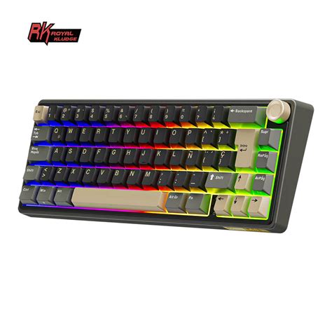 Teclado Royal Kludge Rkr Iso Es Hot Swappable Switch Chartreuse Coolmod