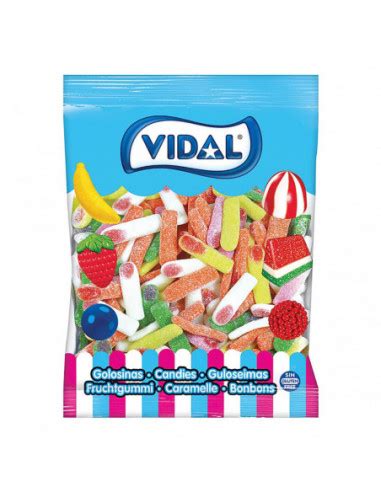 Chuches y gominolas Dedos Brillo y Dedos con pica Vidal Los clásicos