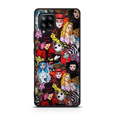 Alice In Wonderland Characters Samsung Galaxy A12 Case Caselinor