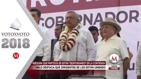 AMLO prevé carro completo el 1 de julio YouTube