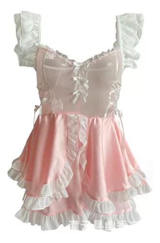 Lingerie Divertida Uniforme Empregada Sexy E Fofo Parcelamento Sem Juros