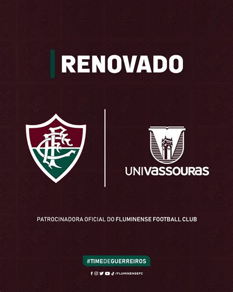 Fluminense F C On Twitter Flu Renova Parceria A Univassouras Na