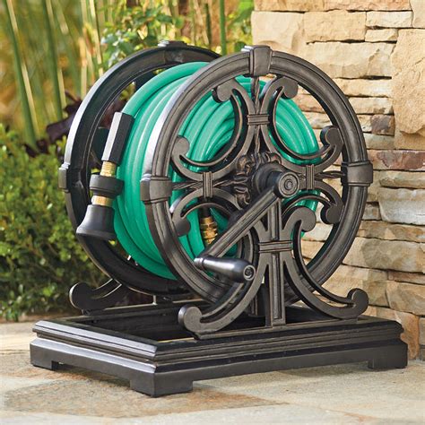 Freestanding Medallion Hose Reel Frontgate