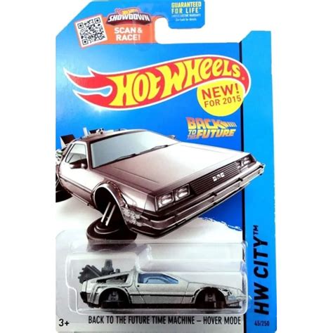 Hot Wheels Geleceğe Dönüş Zaman Makinesi Vurgu Modu Arabası