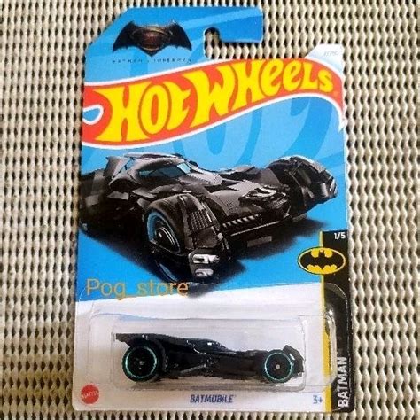 Jual Hot Wheels Batmobile Black Batman Vs Superman Shopee Indonesia