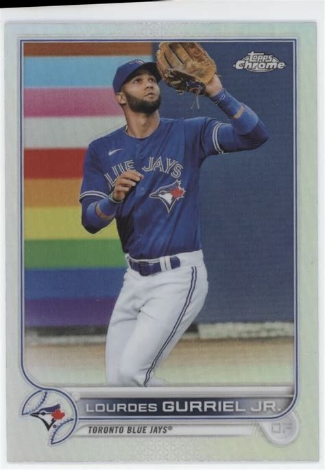 2022 Topps Chrome LOURDES GURRIEL JR Refractor BLUE JAYS 206 EBay