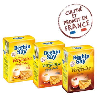 Vergeoise Blonde Ou Brune Beghin Say G Beghin Say Tr Sors Du Nord