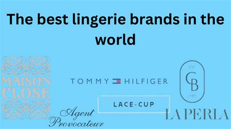 The Best Lingerie Brands In The World RMG Market