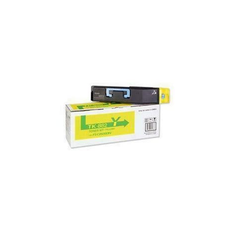 Made By Kyocera Mita Tk T Kaaus Tk Y Yellow Toner Cartridge Fs