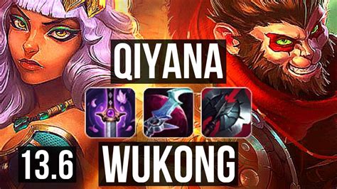 Qiyana Vs Wukong Jng Rank Qiyana Games Godlike