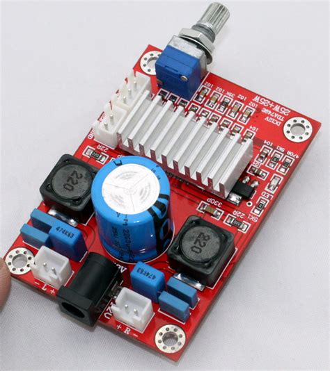 TDA7492 2*25W 12v digital audio amplifier, www.iccfl.com