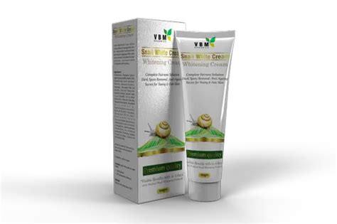 VBM Organics Snail Whitening Cream, Packaging Size: 120 Ml at Rs 230 ...